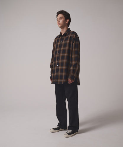 オンブレチェック ロングスリーブシャツ | OMBRE CHECK L/S SHIRT