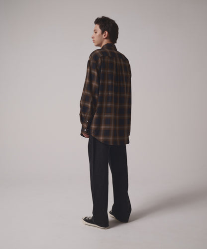 オンブレチェック ロングスリーブシャツ | OMBRE CHECK L/S SHIRT